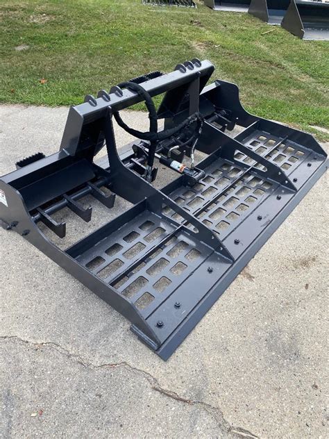 skid steer attachment for leveling ground|driveway leveler for skid steer.